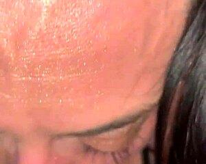 Naughty Amanda edging amateur stepbrother
