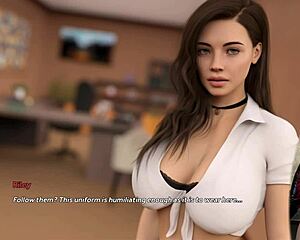 Frisky college girl in stockings gets into a steamy solo game